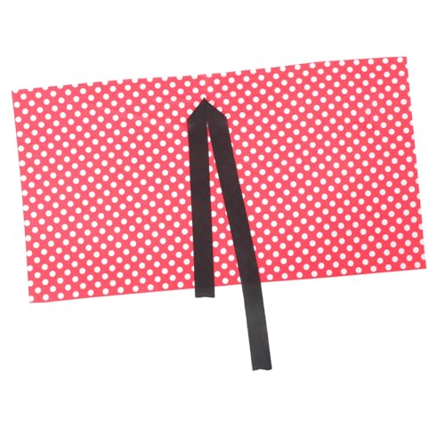 Hemobllo Arabisches Shemagh Kopftuch Herren Rot Arab Head Scarf Traditioneller Nahost Wüstenschal Verstellbar Halloween Kostüm Accessoire Schutz vor Sonne Wind Dirt von Hemobllo