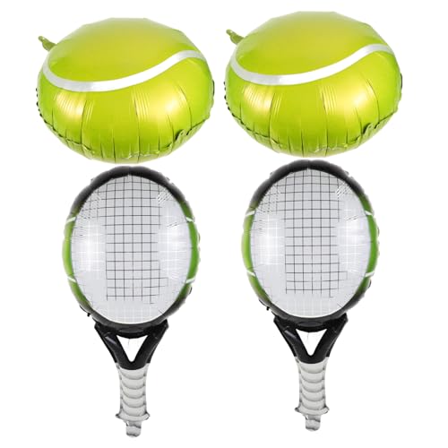 Hemobllo Aufblasbare Tennisball und Tennisschläger Dekoration Teiliges Dunkle Tennisbälle und Grüne Schläger für Sportliche Geburtstagsfeiern und Tennis Themenpartys Vielseitig Einsetzbar Hemobllo Aufblasbare Tennisball und Tennisschläger Dekoration Teiliges Dunkle Tennisbälle und Grüne Schläger für Sportliche Geburtstagsfeiern und Tennis Themenpartys Vielseitig Einsetzbar von Hemobllo