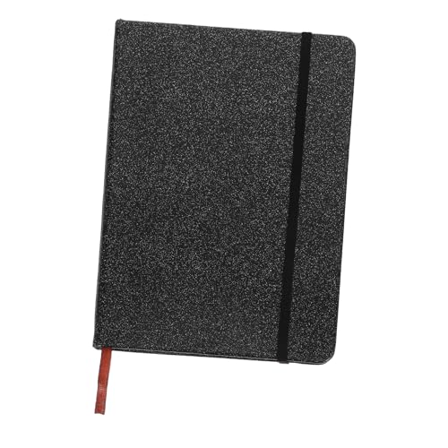 Hemobllo Chic Notizbuch mit Glitzer Vielseitiges Schreibjournal für Notizen Journaling und Planung Elastisches Band Glamouröses Design für Frauen von Hemobllo