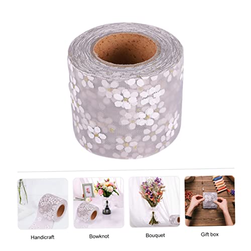 Hemobllo DIY Mullband mit Kleinen Pflaumenblüten für Kleidung und Haarschmuck Yards Elegantes Accessoire für Bastelprojekte und Dekoration Hemobllo DIY Mullband mit Kleinen Pflaumenblüten für Kleidung und Haarschmuck Yards Elegantes Accessoire für Bastelprojekte und Dekoration von Hemobllo