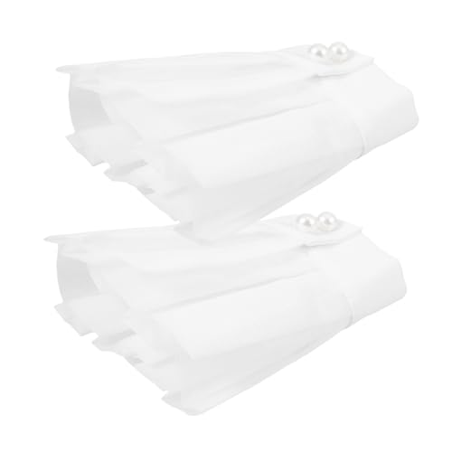 Hemobllo Damen Fake Wrist aus Weißer Spitze mit Puff Sleeve Design Atmungsaktive Formstabile Kostüm Accessoires für Prinzessin Style Passend für Kleider und Cosplay Anlässe Hemobllo Damen Fake Wrist aus Weißer Spitze mit Puff Sleeve Design Atmungsaktive Formstabile Kostüm Accessoires für Prinzessin Style Passend für Kleider und Cosplay Anlässe von Hemobllo