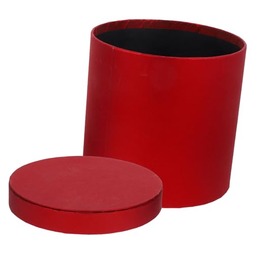 Hemobllo Dekorative Blumenverpackungsschachtel Mini für Runde Pappschachtel Blumenbehälter für Geschenkverpackungen und Festlichkeiten von Hemobllo