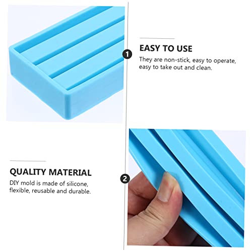 Hemobllo Drei Schichten Silikonform für DIY Epoxidharz Domino Aufbewahrungsständer Multifunktionale Resin Gießform zum Basteln Einzigartiger Schmuck und Dekorationsboxen Geeignet für von Hemobllo