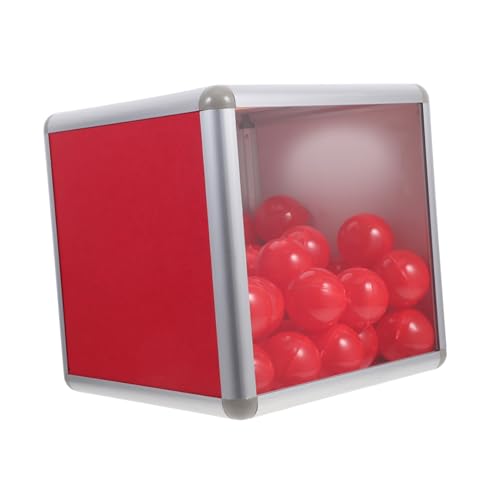 Hemobllo Durchsichtige Spendenbox aus Aluminiumlegierung Wahlurne für Fundraising Robuste und Wartungsfreundliche mit Roten Bällen Einfach zu Bedienen Hemobllo Durchsichtige Spendenbox aus Aluminiumlegierung Wahlurne für Fundraising Robuste und Wartungsfreundliche mit Roten Bällen Einfach zu Bedienen von Hemobllo