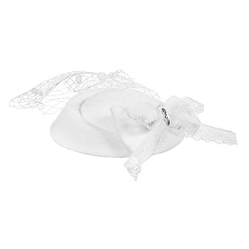 Hemobllo Eleganter Fascinator Hut Für Hochzeiten Und Partys Spitzenhut Mit Netz Und Schleier Kopfschmuck Damen Kopfbedeckung Für Festliche Anlässe Hemobllo Eleganter Fascinator Hut Für Hochzeiten Und Partys Spitzenhut Mit Netz Und Schleier Kopfschmuck Damen Kopfbedeckung Für Festliche Anlässe von Hemobllo