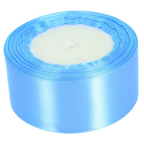 Hemobllo Festliches Geschenkband Satinband für Geschenkverpackung und Basteln Schnittbares Dekoband für Hochzeit Party Blumensträuße Vielseitiges Packband in Blau Hemobllo Festliches Geschenkband Satinband für Geschenkverpackung und Basteln Schnittbares Dekoband für Hochzeit Party Blumensträuße Vielseitiges Packband in Blau von Hemobllo