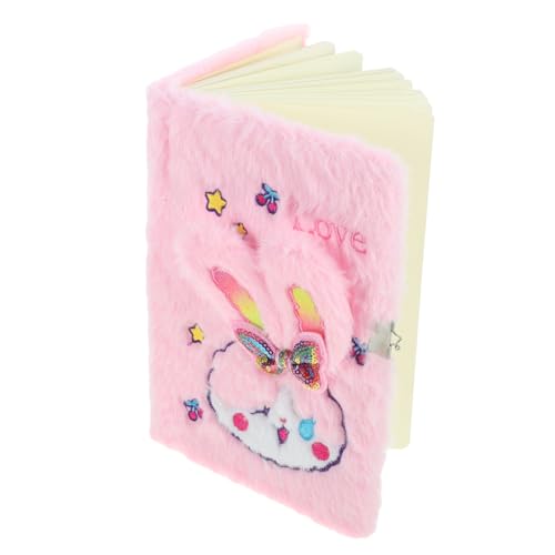 Hemobllo Flauschiges Plüsch Notizbuch mit Hasenmotiv Mehrzweck Tagebuch für Mädchen und Jugendliche Schreib und Zeichennotizbuch mit Schloss Weicher Einband Geschenkidee Rosa Hemobllo Flauschiges Plüsch Notizbuch mit Hasenmotiv Mehrzweck Tagebuch für Mädchen und Jugendliche Schreib und Zeichennotizbuch mit Schloss Weicher Einband Geschenkidee Rosa von Hemobllo