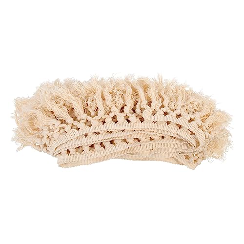 Hemobllo Fransenborte Langlebige DIY Quastenborte zum Annähen Vorhang und Tischdeckenbesatz Boho Stil Sichere und Farbechte Dekoration für Haushalt und Kleidung Hemobllo Fransenborte Langlebige DIY Quastenborte zum Annähen Vorhang und Tischdeckenbesatz Boho Stil Sichere und Farbechte Dekoration für Haushalt und Kleidung von Hemobllo