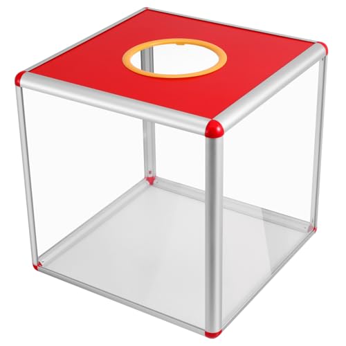 Hemobllo Gewinnspielbox Transparent Spendenbox für Abstimmungen und Vorschläge Vielseitig Einsetzbar für Veranstaltungen Leicht und Tragbar Robust und Langlebig Hemobllo Gewinnspielbox Transparent Spendenbox für Abstimmungen und Vorschläge Vielseitig Einsetzbar für Veranstaltungen Leicht und Tragbar Robust und Langlebig von Hemobllo
