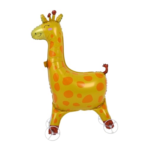 Hemobllo Giraffenballon Ballon-Tier- Bauernhof Ballons aufblasbare Tiere Ballons mit Giraffen Ballon-Tiere-Kit Folienballons mit Animal-Print Aluminiumfolie Yellow Hemobllo Giraffenballon Ballon-Tier- Bauernhof Ballons aufblasbare Tiere Ballons mit Giraffen Ballon-Tiere-Kit Folienballons mit Animal-Print Aluminiumfolie Yellow von Hemobllo