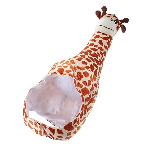 Hemobllo Giraffenhaube große Giraffe Kuscheltier lustig ausgestopft Riese Cosplay Kostüm Kopfbedeckung Giraffe Kostümhut Kopfbedeckung in Giraffenform Partyhut Giraffe Tierhüte Plüsch Hemobllo Giraffenhaube große Giraffe Kuscheltier lustig ausgestopft Riese Cosplay Kostüm Kopfbedeckung Giraffe Kostümhut Kopfbedeckung in Giraffenform Partyhut Giraffe Tierhüte Plüsch von Hemobllo