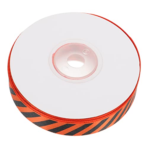 Hemobllo Halloween Polyester Dekoband mit Kürbismotiv Glattes DIY Geschenkband für Partydeko und Geschenkverpackung Langlebiges Sicheres Bastelband für Halloween und Thanksgiving Feiern von Hemobllo