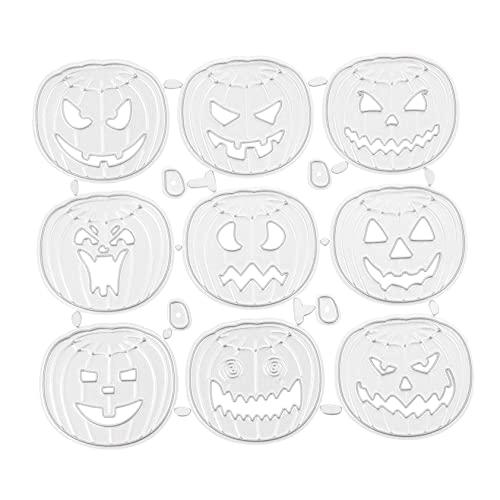 Hemobllo Halloween Stanzschablone aus Kohlenstoffstahl Langlebige Präge und Schneidematte mit Kürbis und Geistermotiv für DIY Dekoration Scrapbooking Kinderbasteln und Halloween Hemobllo Halloween Stanzschablone aus Kohlenstoffstahl Langlebige Präge und Schneidematte mit Kürbis und Geistermotiv für DIY Dekoration Scrapbooking Kinderbasteln und Halloween von Hemobllo