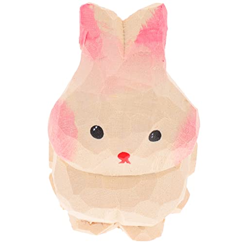 Hemobllo Hase Statue Niedliche Dekorative Holzfigur Für Ostern Handgefertigt Für Tischdekoration Und Zu Besonderen Anlässen Hemobllo Hase Statue Niedliche Dekorative Holzfigur Für Ostern Handgefertigt Für Tischdekoration Und Zu Besonderen Anlässen von Hemobllo