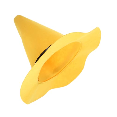 Hemobllo Hexenhut für Halloween Breiter Krempenhut für Partys und Veranstaltungen Vielseitiges Cosplay Zubehör und Kreativ Accessoire für Festliche Anlässe von Hemobllo