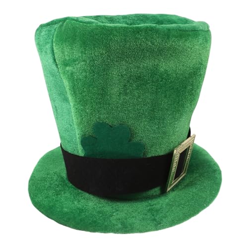 Hemobllo Hut für Erwachsene Stilvolles Accessoire für Patrick's Day Partys aus Langlebigem Material für Mottopartys und Festliche Anlässe von Hemobllo