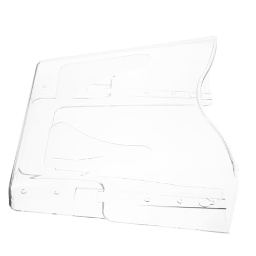 Hemobllo Katalogständer Wandmontierter Fotoalbumhalter Durchsichtiger Wandaktenhalter Mit Einzelfach Aufbewahrung Von Heimzeitschriften Broschürenhalter Bilderhalterständer von Hemobllo