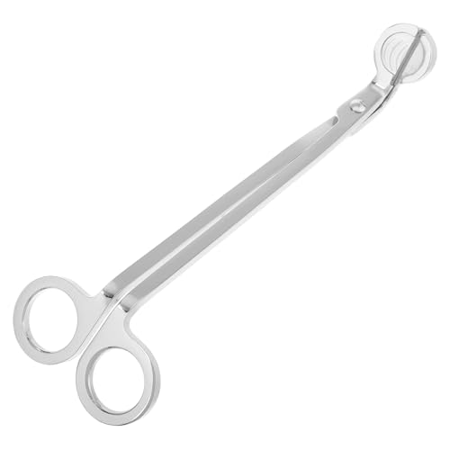 Hemobllo Kerzenschere DIY Kerzenständer Kerzenlöscher Küchenzubehör Aromatherapie -Kerzenlöschwerkzeug Dochtschneider für Kerzen Dochtlöscher Rostfreier Stahl Silver Hemobllo Kerzenschere DIY Kerzenständer Kerzenlöscher Küchenzubehör Aromatherapie -Kerzenlöschwerkzeug Dochtschneider für Kerzen Dochtlöscher Rostfreier Stahl Silver von Hemobllo