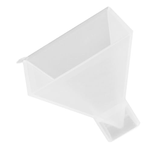 Hemobllo Klarer Hochtransparenter Silikonform Gießform für Epoxidharz DIY Bastelarbeiten mit Glänzender Oberfläche Antihaftbeschichtet Kompakt und Langlebig für Einzigartige Dekorationen von Hemobllo