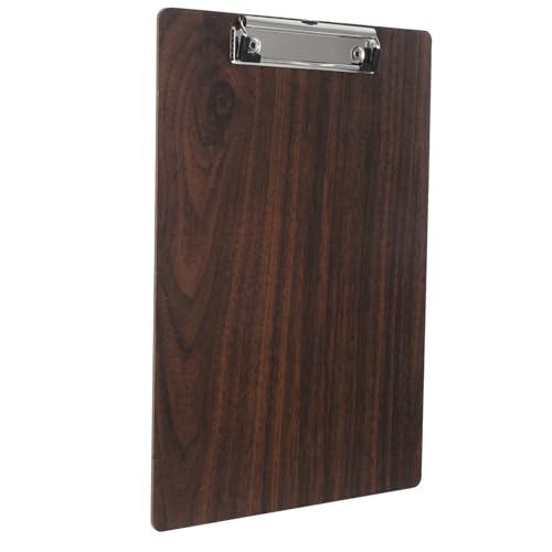 Hemobllo Klemmbrett Holz Klein Leicht Tragbar mit Starkem Metallclip für Malen und Skizzieren für Lehrer Büro Alltag Hemobllo Klemmbrett Holz Klein Leicht Tragbar mit Starkem Metallclip für Malen und Skizzieren für Lehrer Büro Alltag von Hemobllo