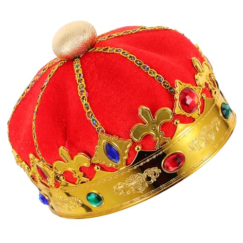 Hemobllo Königskronenhut Für Kinder Zum Verkleiden Und Für Maskeraden. Ideal Für Cosplay. Königlicher Kopfschmuck Für Geburtstagsfeiern. Steigert Das Selbstvertrauen Und Den Spaß. Hemobllo Königskronenhut Für Kinder Zum Verkleiden Und Für Maskeraden. Ideal Für Cosplay. Königlicher Kopfschmuck Für Geburtstagsfeiern. Steigert Das Selbstvertrauen Und Den Spaß. von Hemobllo