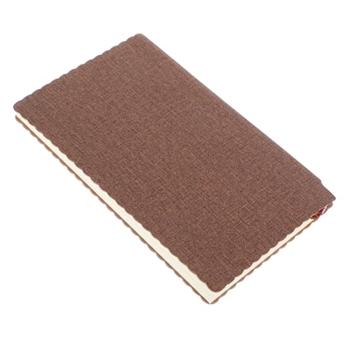 Hemobllo Kompaktes Pocket Journal Notizbuch Braun PU Leder Softcover Tragbares Business Notizheft für Unterwegs mit Geordneten und Elegantem Design Hemobllo Kompaktes Pocket Journal Notizbuch Braun PU Leder Softcover Tragbares Business Notizheft für Unterwegs mit Geordneten und Elegantem Design von Hemobllo