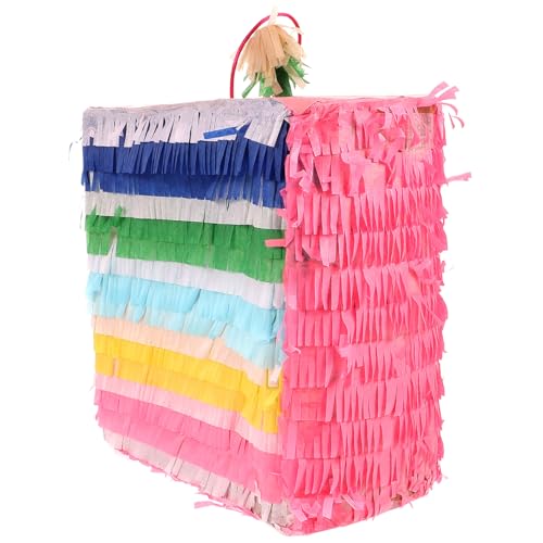 Hemobllo Kuchen Pinata große Kuchenpinata Geburtstagsdekorationen Party für Kuchen Kuchendekorationen Geburtstagsfeier Piñata Pinata-Ornament geburtstagsfeier dekoration Papier Rosa Hemobllo Kuchen Pinata große Kuchenpinata Geburtstagsdekorationen Party für Kuchen Kuchendekorationen Geburtstagsfeier Piñata Pinata-Ornament geburtstagsfeier dekoration Papier Rosa von Hemobllo