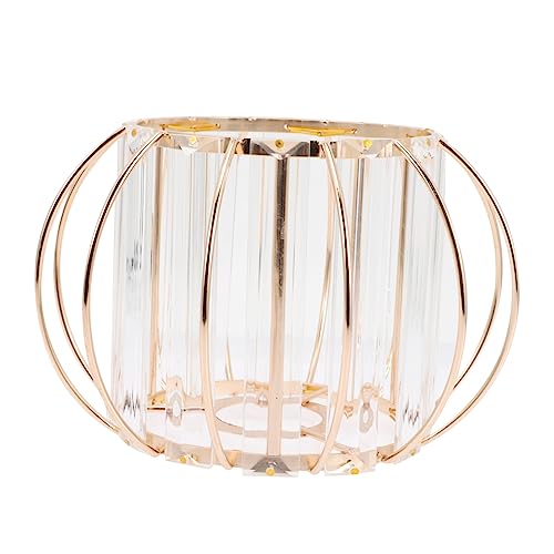 Hemobllo Lampenschirm Aus Glas Austausch Der Globuslichtabdeckung Tischlampenschirm Lampenschirme Aus Glas Moderner Lampenschirm Aus Kristall Lampenschutz Ring Eisen Deckenventilator E27 von Hemobllo