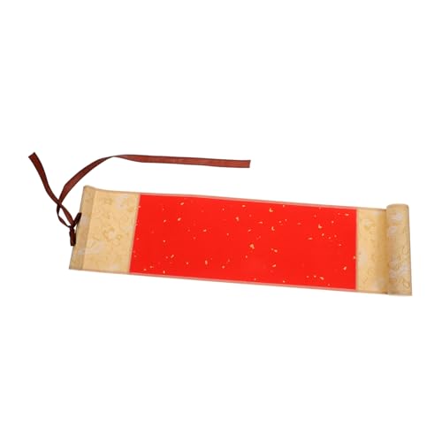 Hemobllo Leere Xuan Papier Kalligraphierolle mit Holzstäben Traditionelle Chinesische Schreibrolle für Sumie Hochzeitsschwüre Einladungen Wanddekoration Vielseitig für Kunstprojekte und Hemobllo Leere Xuan Papier Kalligraphierolle mit Holzstäben Traditionelle Chinesische Schreibrolle für Sumie Hochzeitsschwüre Einladungen Wanddekoration Vielseitig für Kunstprojekte und von Hemobllo