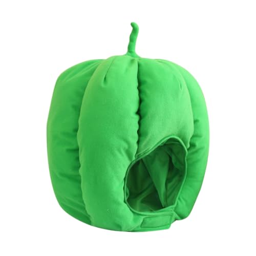 Hemobllo Lustiger Cosplay für Erwachsene Weiches Plüschkostüm Bequeme Halloween Party Kopfbedeckung Dekorative Verkleidungsmütze für Karneval und Fotoshooting von Hemobllo
