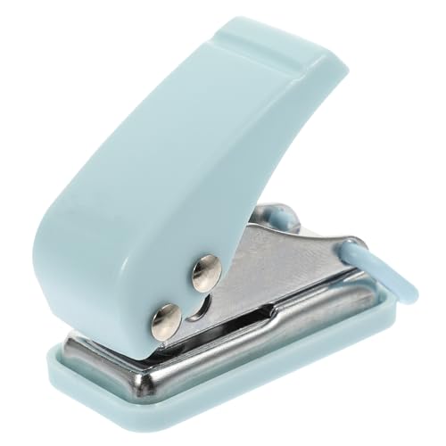 Hemobllo Mini Bürohefter Einzellocher Tragbar Ergonomisch Langlebig Praktisch für Schule und Handlicher Tacker mit Edelstahlkomponenten für Studentenbedarf Hemobllo Mini Bürohefter Einzellocher Tragbar Ergonomisch Langlebig Praktisch für Schule und Handlicher Tacker mit Edelstahlkomponenten für Studentenbedarf von Hemobllo