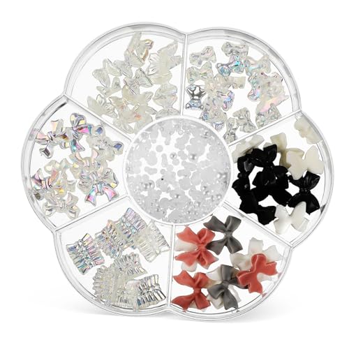 Hemobllo Nail Charms Bows Nagelschmuck und Dekorationen Schleifen für Nagelkunst Benutzerfreundlich und Vielseitig für Maniküre und Designs Hemobllo Nail Charms Bows Nagelschmuck und Dekorationen Schleifen für Nagelkunst Benutzerfreundlich und Vielseitig für Maniküre und Designs von Hemobllo