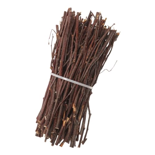 Hemobllo Natürliche Birkenzweige Holzstäbe für DIY Bastelprojekte Holzstäbchen Zubehör Hausdeko Weihnachtsdeko Handgefertigte Dekoration Langlebig Einfach zu Verarbeiten von Hemobllo