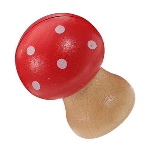 Hemobllo Niedlicher Holzpilz Memo Clip Zettelhalter Kompakter Notizhalter für Schreibtisch Dekoration Büro und Zuhause Langlebiger Holzhalter mit Verspieltem Design Platzsparend und von Hemobllo