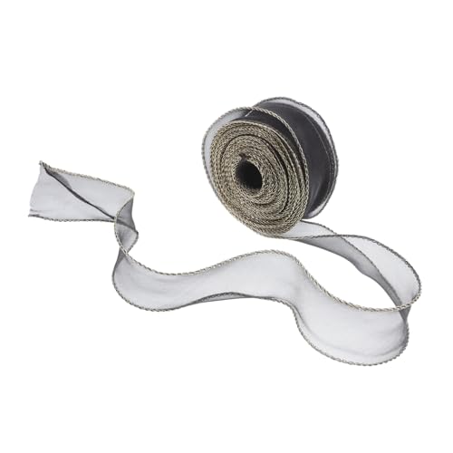 Hemobllo Organza Band mit Yards Wellenkante Fischschwanz Design Transparentes Geschenkband für Blumensträuße Hochzeiten DIY Bastelprojekte Festliche Dekoration Hemobllo Organza Band mit Yards Wellenkante Fischschwanz Design Transparentes Geschenkband für Blumensträuße Hochzeiten DIY Bastelprojekte Festliche Dekoration von Hemobllo