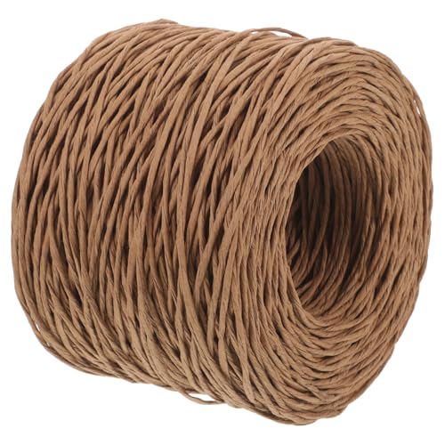 Hemobllo Papierkordel Geschenkband Robuste Verpackungsschnur aus Papier Vielseitig für Geschenkverpackung Partydeko Hochzeit und Bastelarbeiten Nachhaltige Bindeschnur Hemobllo Papierkordel Geschenkband Robuste Verpackungsschnur aus Papier Vielseitig für Geschenkverpackung Partydeko Hochzeit und Bastelarbeiten Nachhaltige Bindeschnur von Hemobllo