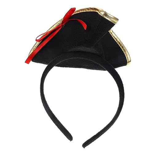 Hemobllo Piratenhut Stirnband Langlebiges Cosplay Accessoire für Halloween Partys für Piraten Mottopartys Kreiert Festliche und Macht Ihre von Hemobllo