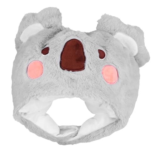 Hemobllo Plüsch Koala Kopfbedeckung Partyhut Cosplay Fotorequisite Kostüm Kopfstück für Männer und Frauen Weicher PP Baumwollstoff Lustiger Karneval und Halloween Party Zubehör Hemobllo Plüsch Koala Kopfbedeckung Partyhut Cosplay Fotorequisite Kostüm Kopfstück für Männer und Frauen Weicher PP Baumwollstoff Lustiger Karneval und Halloween Party Zubehör von Hemobllo