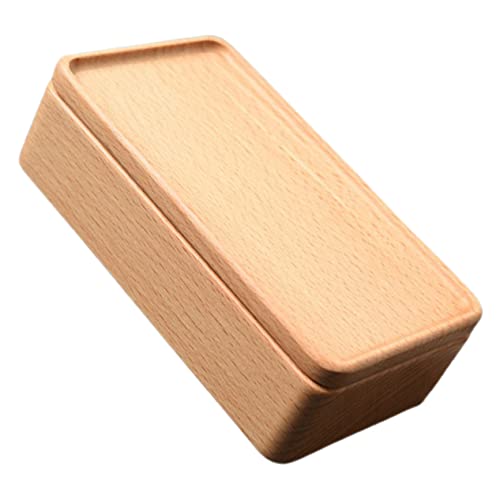 Hemobllo Portable Schmuckbox Massivem Buchenholz mit Magnetischem Verschluss Mehrfache Fächer für Ringe und Ohrringe Kompakter Reise Schmuckorganizer Robust und Kratzfest für Unterwegs und Hemobllo Portable Schmuckbox Massivem Buchenholz mit Magnetischem Verschluss Mehrfache Fächer für Ringe und Ohrringe Kompakter Reise Schmuckorganizer Robust und Kratzfest für Unterwegs und von Hemobllo
