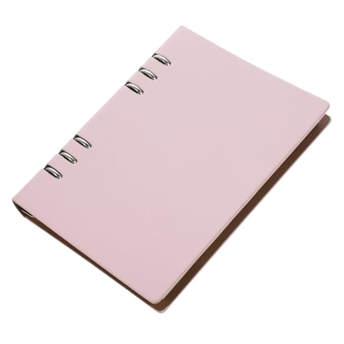 Hemobllo Ringbuch Notizbuch Business Planer Nachfüllbar Leicht Tragbar Zeitplan Organizer für Schule Büro Mädchen Rosa von Hemobllo
