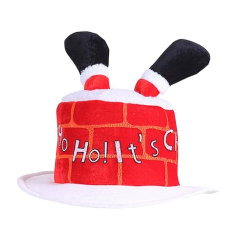 Hemobllo Roter Weihnachts Partyhut Lustiger Chimney Hat Attraktive Kopfbedeckung für Erwachsene und Frauen Einzigartige Weihnachtsfeier Dekoration Komfortabel und Langlebig Hemobllo Roter Weihnachts Partyhut Lustiger Chimney Hat Attraktive Kopfbedeckung für Erwachsene und Frauen Einzigartige Weihnachtsfeier Dekoration Komfortabel und Langlebig von Hemobllo