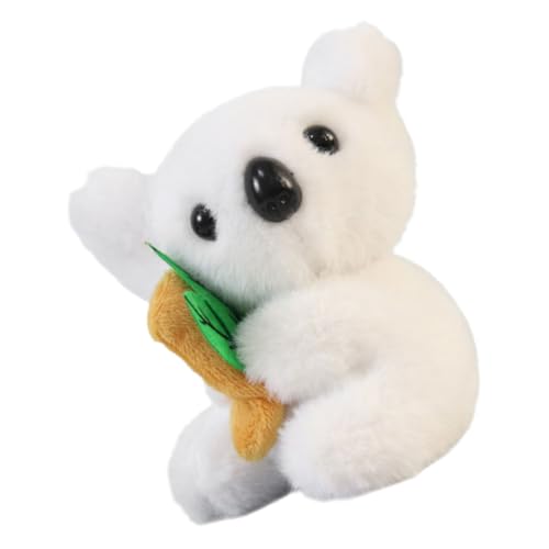 Hemobllo Schlüsselanhänger Sachen Plüsch-Koala-Puppe ausgestopft Zubehör Tiere weinachts weihnachten entzückender Taschen-Rucksack-Anhänger Schlüsselbund PP Baumwolle von Hemobllo