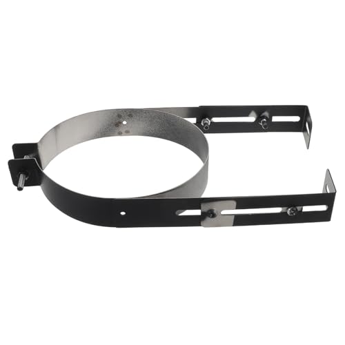 Hemobllo Schornsteinrohr -rohr -wandhalterung Verstellbarer Edelstahl Für 6 Zoll Wandschornstoff Rohrrohrrohrhalter Kamin Kaminhalterung Tragbare Wandstütze von Hemobllo