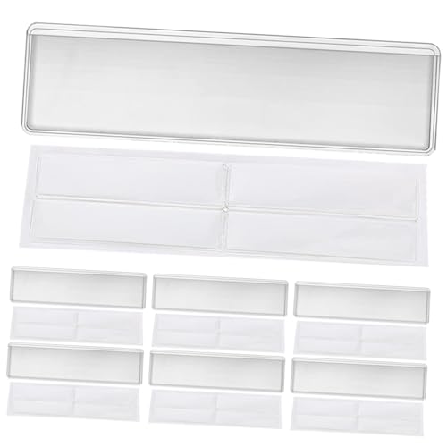 Hemobllo Selbstklebende Transparente Etikettenhalter mit Klarer Tasche Kleine Klebetaschen für Beschriftungen Robust und Reißfest für Vorratsdosen Regale Büro und Supermarkteinsatz Hemobllo Selbstklebende Transparente Etikettenhalter mit Klarer Tasche Kleine Klebetaschen für Beschriftungen Robust und Reißfest für Vorratsdosen Regale Büro und Supermarkteinsatz von Hemobllo