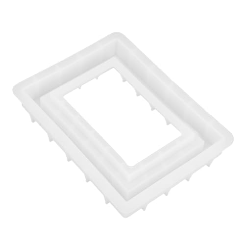 Hemobllo Silikonform Rechteckiger Fotorahmen Flexibel Transparent DIY Gießform für Epoxidharz Basteln mit Hoher Einfache für Resin Kunst und Dekorationen Hemobllo Silikonform Rechteckiger Fotorahmen Flexibel Transparent DIY Gießform für Epoxidharz Basteln mit Hoher Einfache für Resin Kunst und Dekorationen von Hemobllo