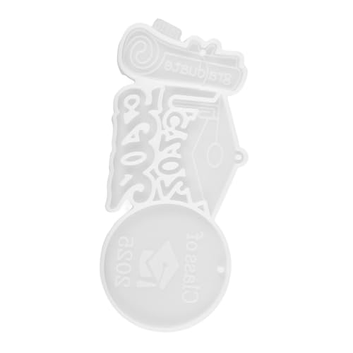 Hemobllo Silikonform Schlüsselanhänger Doktorhut Flexible Epoxidharz Gießform für DIY Schlüsselanhänger Leichtes Bastelzubehör für Schmuckanhänger und Dekoration Tragbar und Kompakt Hemobllo Silikonform Schlüsselanhänger Doktorhut Flexible Epoxidharz Gießform für DIY Schlüsselanhänger Leichtes Bastelzubehör für Schmuckanhänger und Dekoration Tragbar und Kompakt von Hemobllo