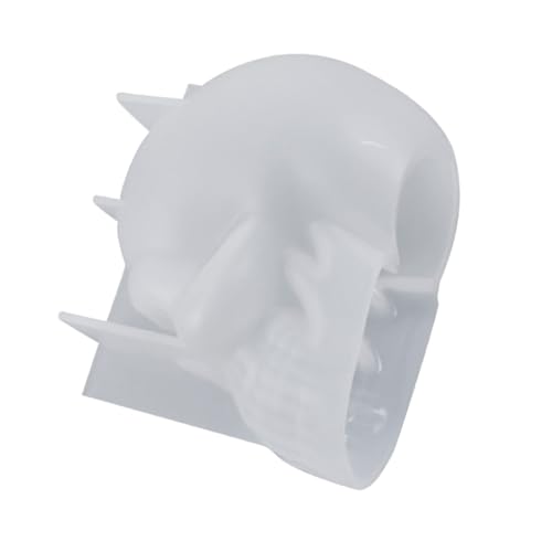 Hemobllo Skull Shape Silikonform für Kerzen Gießen Halloween DIY Epoxidharz Gießform Langlebige Antihaftbeschichtete Schädel Dekoration Form für Wachs Harz Einfach zu Reinigen Hemobllo Skull Shape Silikonform für Kerzen Gießen Halloween DIY Epoxidharz Gießform Langlebige Antihaftbeschichtete Schädel Dekoration Form für Wachs Harz Einfach zu Reinigen von Hemobllo