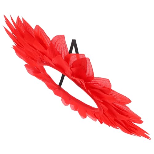 Hemobllo Sonnenblumen Kopfbedeckung für Lustige Kostüm Accessoires Weicher Seidenstoff Leicht Anzuziehen Foto Requisite für Feste und Veranstaltungen von Hemobllo