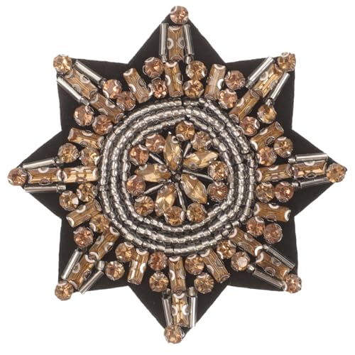 Hemobllo Strass Applikation Aufnäher für Kleidung DIY Schmuck Patch mit Funkelnden Kristallen Geeignet für Kleider Schuhe Hüte und Bastelprojekte Vielseitiges Nähzubehör für Kreative von Hemobllo