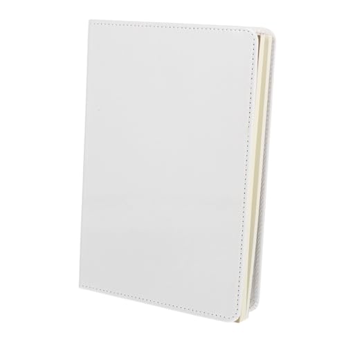 Hemobllo Sublimations PU Leder Notizbuch mit Glatter Oberfläche Langlebig und Vielseitig für Business Writing Tägliche Planung und Studenten Tragbares Schreibheft mit Leeren für Notizen von Hemobllo